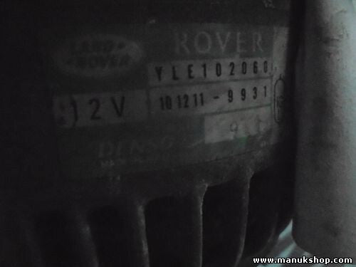 Alternador Land Rover Freelander Soft Top 1,8 i DENSO 1012119931 441133344358