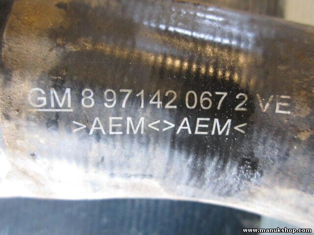Manguera de tubo intercooler Opel Frontera B GM 8971420672VE 8971420672 VE AEM
