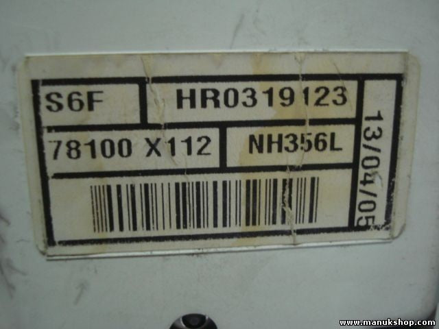Cuadro de instrumentos Honda Civic (2001 - 2006) 78100X112 78100 X112 HR0319123
