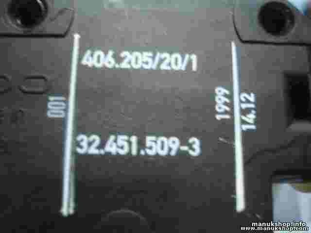 Cerradura actuador cierre centralizado de portón trasero Mercedes 406205201