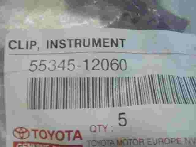 Clip Instrument Panel Toyota Matrix Lexus LS460 LS600HL RX350 RX450H 5534512060