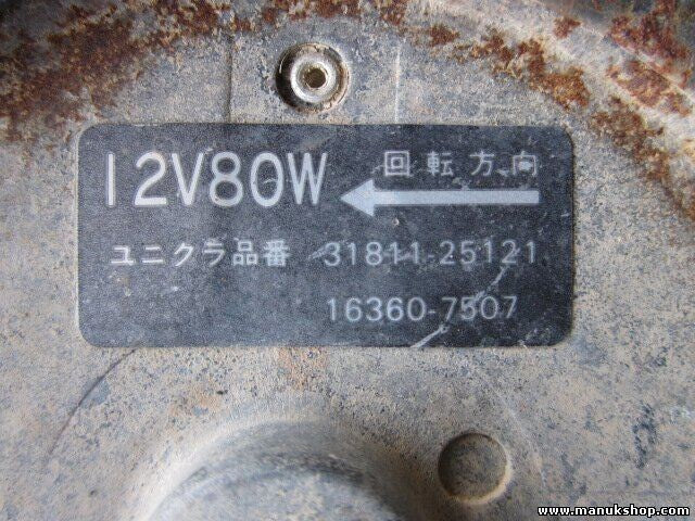 Electroventilador Mitsubishi Pajero Montero 3181125121 31811 25121 163607507