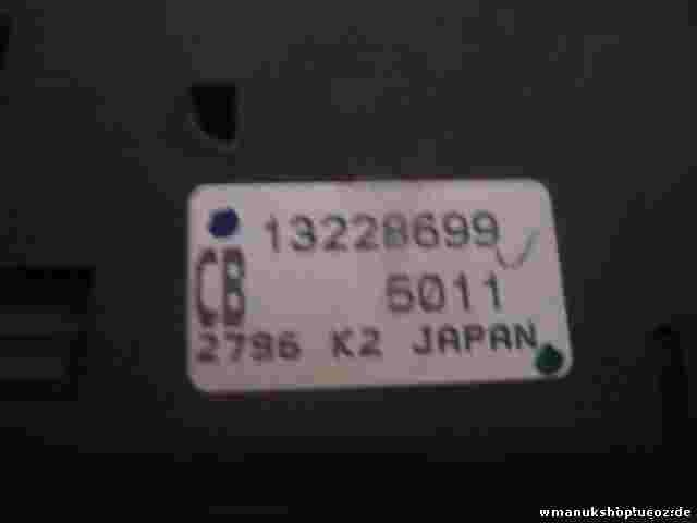 mando botonera elevalunas Opel Astra H Zafira B 13228699 2796 K2 CB 5011