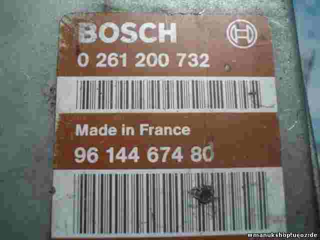 Centralina motore Peugeot 406 306 1.4 9614467480 26FM0031 BOSCH 0261200732