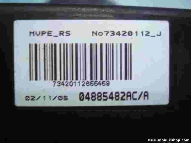 Resistencia calefaccion Chrysler Voyager IV 04885482AC/A 04885482ACA