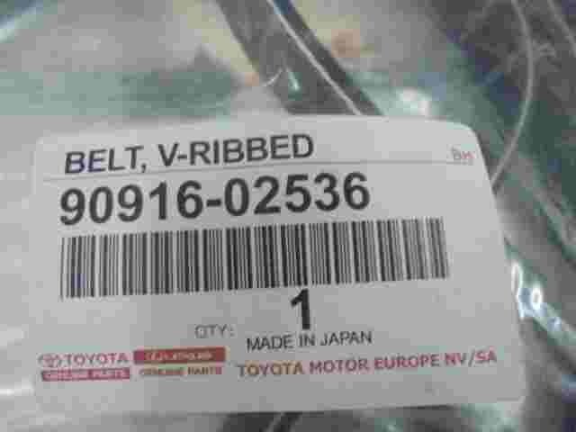 V-Ribbed Belt Set Toyota Celica 9091602536 90916-02536