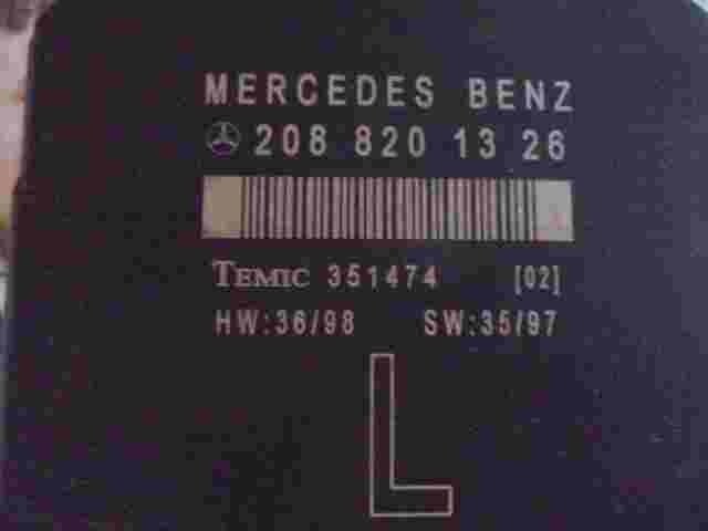 Unidad de control de la puerta Mercedes W210 W208 2088201326 TEMIC 351474 L