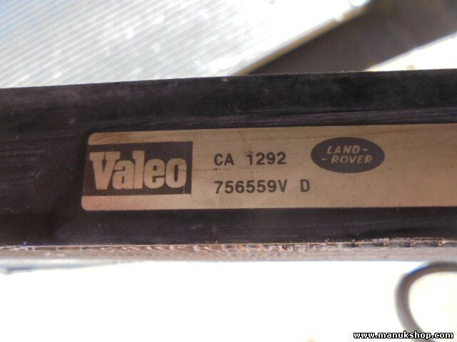 Condensador radiador aire acondicionado Land Rover 756559VD 756559V D JRB101070