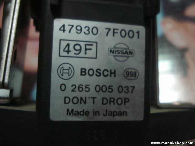 Sensor deceleración Nissan Terrano Ford Maverick II 07D 479307F001 0265005037