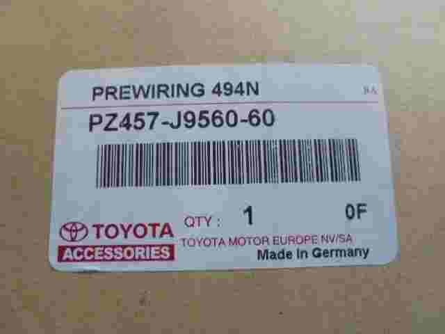 Prewiring 494N Toyota Lexus PZ457J956060 PZ457 J956060 PZ457-J9560-60