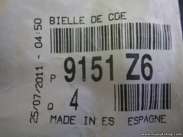 Citroen Peugeot 9151Z6 9151 Z6