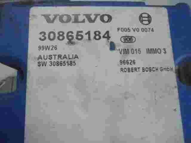 Controllo unità di allarme immobilizzatore modulo Volvo 99W26 30865185