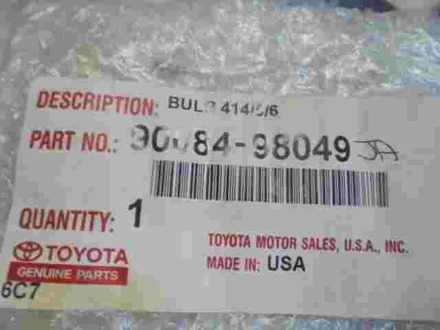 Bulb 415 / 5/6 Toyota Harrier Tacoma Lexus ES300 RX300 9008498049 90084-98049