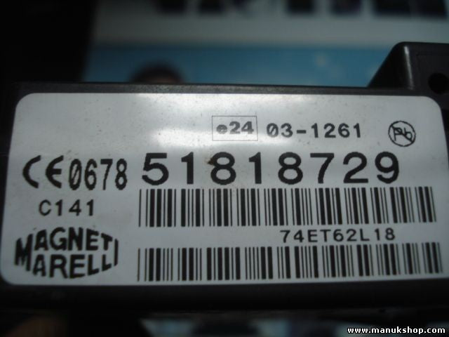 Centralita Bluetooth Teléfono Radio Fiat Grande Punto Croma 51818729 0051818729