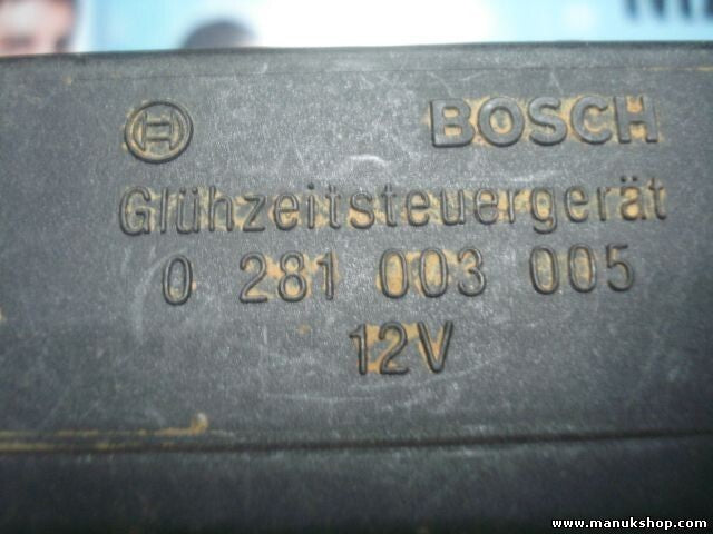Recocido controlador Glow relé enchufe Citroen C5 12V 2.2 2001 BOSCH 0281003005