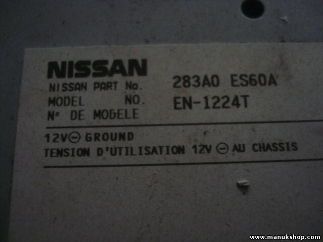 Controlador de Radio módulo Nissan X-Trail 283A0ES60A 283A0 ES60A 286612933