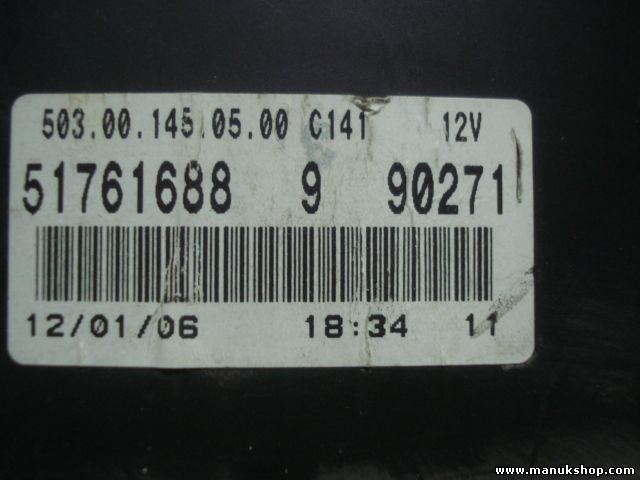 Cuadro de instrumentos Fiat Doblo 51761688 51761688990271 503001450500