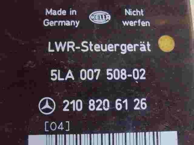 LWR controlador Mercedes-Benz 2108206126 210 820 61 26 HELLA 5LA00750802