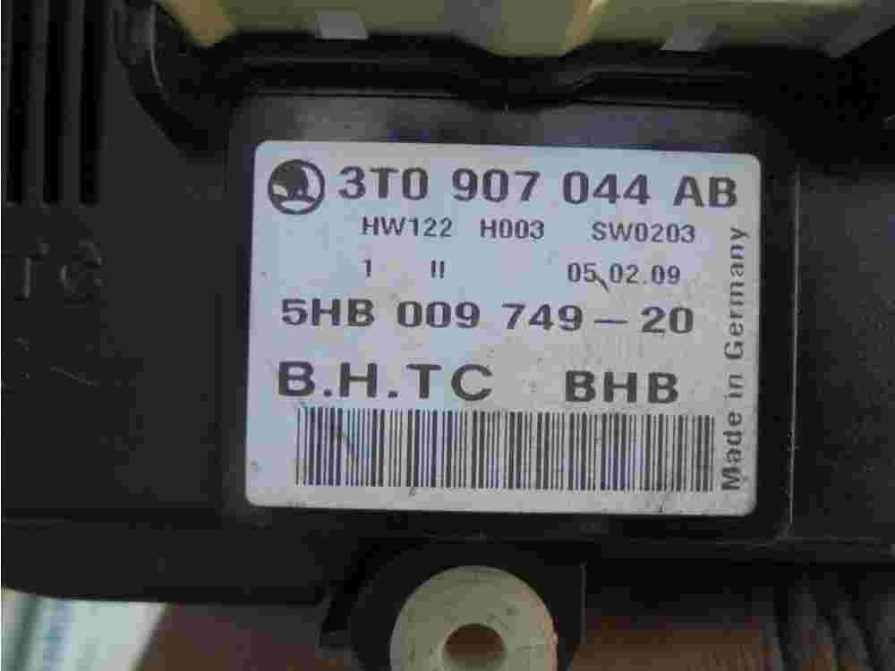 Climatizzatore Riscaldamento Climatizzatore Pannello di controllo Skoda 3T090...