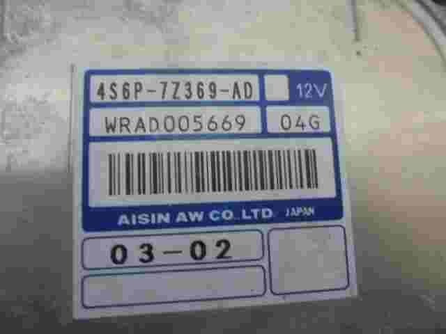Transmisión controlador Ford Fiesta Fusion 4S6P7Z369AD 4S6P-7Z369-AD WRAD005669