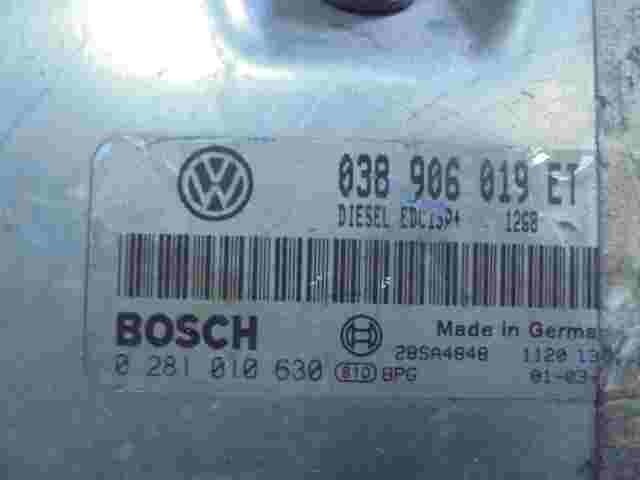 Centralita VW Sharan Seat Ford 038906019ET DIESEL BOSCH 0281010630 28SA4848