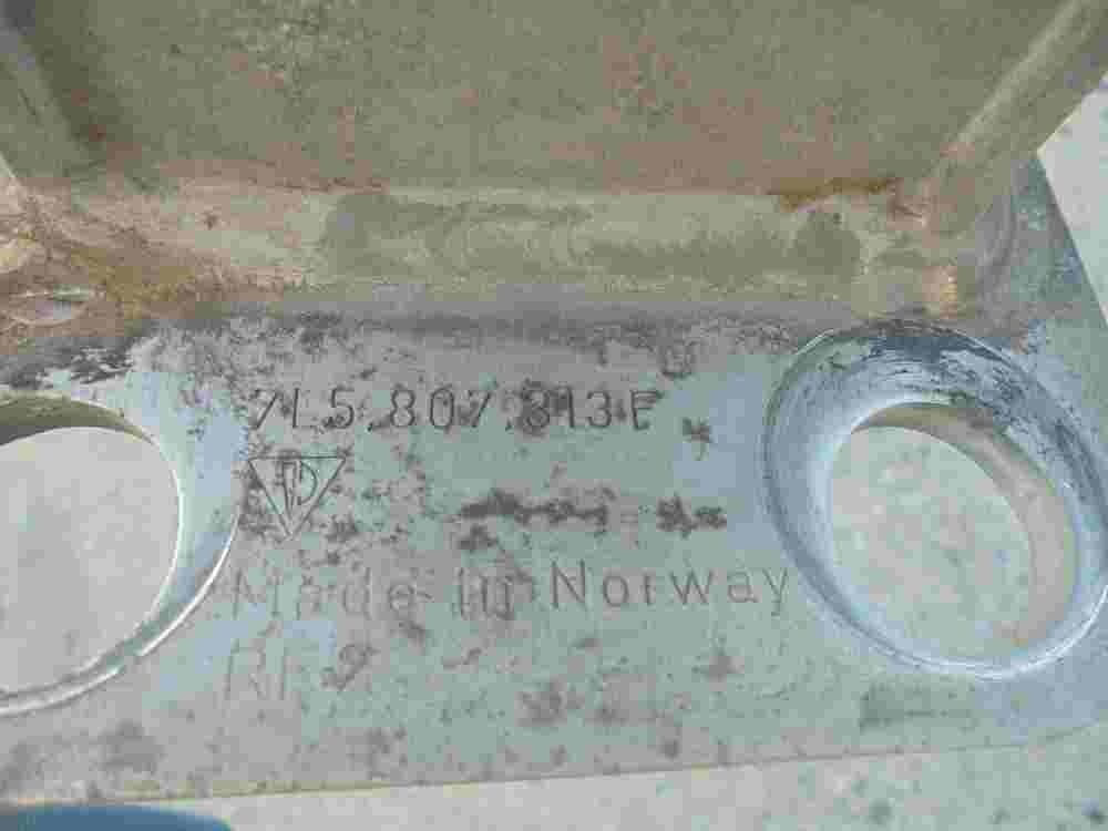 Parachoques Porsche Cayenne Año 2008 VW Touareg 7L5807313F 7L5 807 313 F