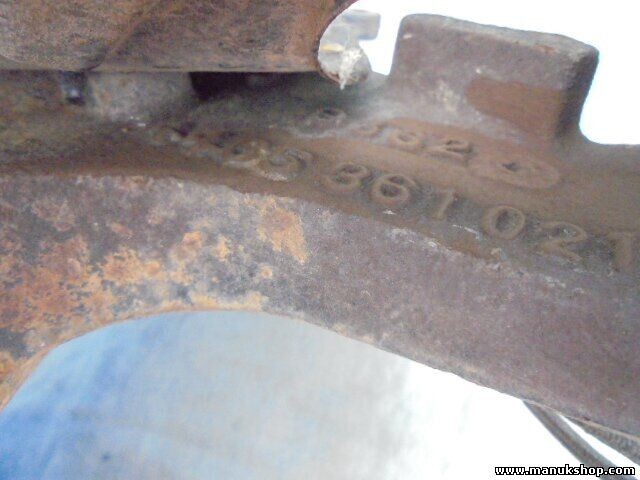 Mangueta buje delantera derecha Mercedes-Benz ML W163 4465361021