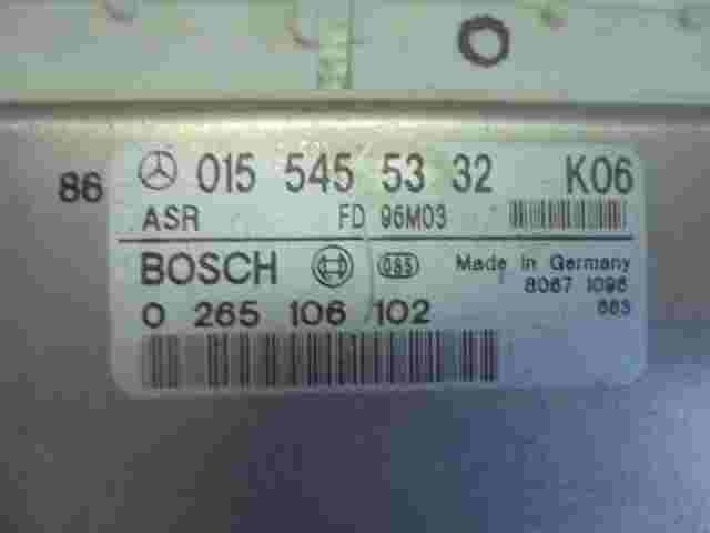 ASR ABS Centralita Mercedes W210 W212 FD96M03 0155455332 K06 BOSCH 0265106102