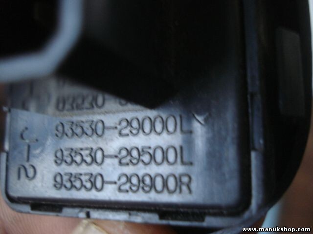 MANDO RETROVISOR Hyundai 9353029000L 9353029500L 9353029900R 93530-29000L