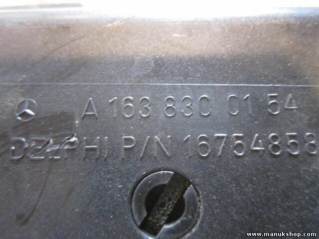 Rejilla Aireadora Mercedes Benz W163 ML 270CDI A1638300154 A 163 830 01 54