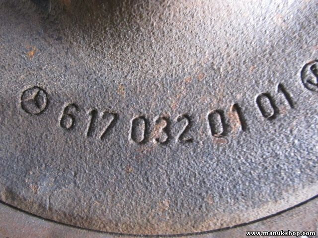 Volante de motor bimasa Mercedes-Benz 300D GD W460 6170320101 617 032 01 01