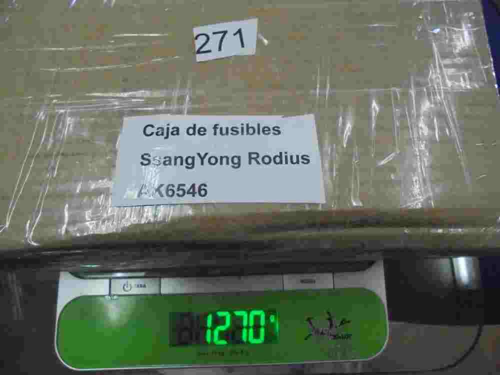 BSI Caja de fusibles SsangYong Rodius 2.7 AK-6546 AK6546 07A09D Q100-E Q100-F