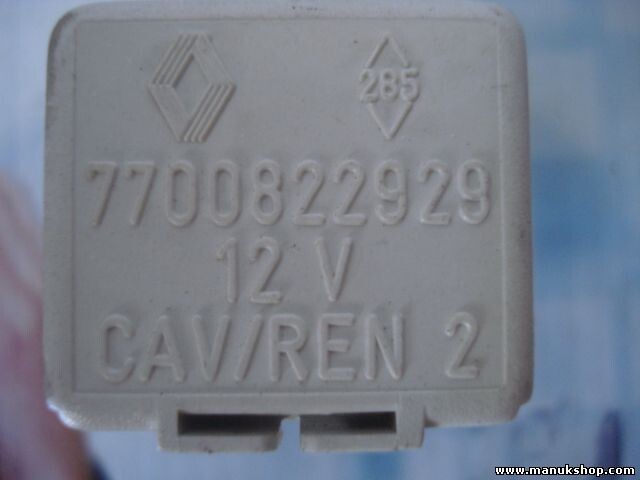 Relè tergicristallo Renault Espace Kangoo Laguna 12 V CAV/REN 2 7700822929
