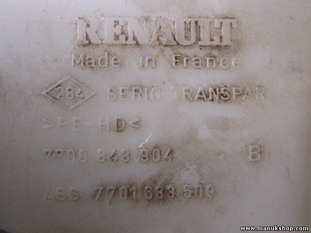 Deposito Limpia Renault Megane Scenic 7700843904 7700 843 904 7701683509