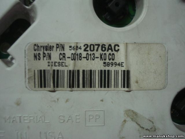 Cuadro de instrumentos Jeep 58994E 56042076AC CR-0018-013-K0 C0