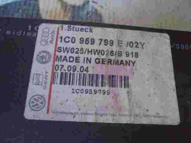 Controlador Confort VW Volkswagen Audi Seat Leon 1C0959799E02Y HW026/B 918