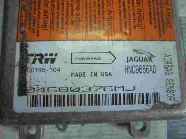 Sensore di impatto airbag Jaguar XJ8 XJR8 HNC9666AD TRW 200195104 200195-104