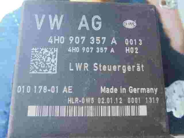 LWR controlador Audi A6 A7 4H 4H0907357A 4HO907357A HELLA 010178-01 AE HLR-0W5