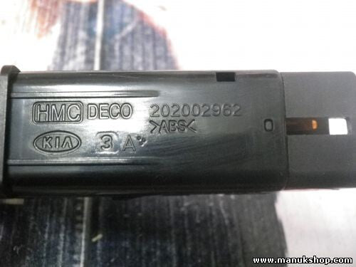 Niebla interruptor Kia Sorento DECO 202002962 ABS HMC 3A