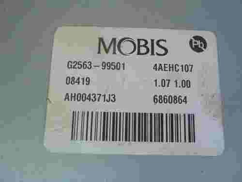 Centralita Hyundai MOBIS G456399501 G4563-99501 4AEHC107 G256399501 G2563-99501