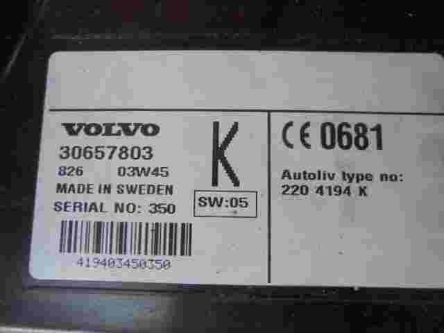 Teclado del teléfono Volvo S80 30657803 30657803K 03W45 2204194K 220 4194 K