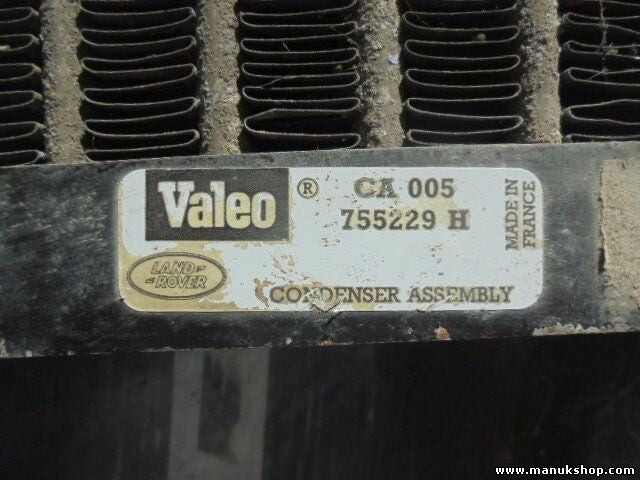 Condensador radiador aire acondicionado Land Rover CA 005 755229H CA005755229H