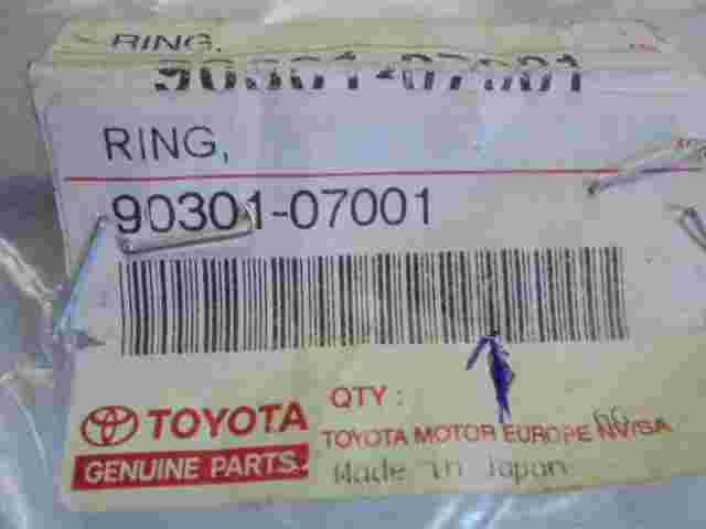Fuel Injector O-Ring Toyota 9030107001 90301-07001