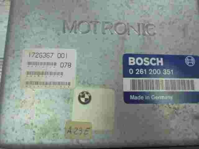 Centralina BMW E30 325ix BOSCH 0261200351 1726367001 1726367 001 2074070