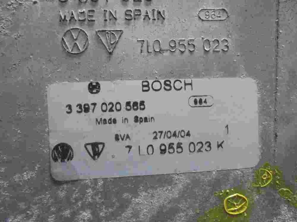 Motor del limpiaparabrisas varillaje Cayenne Touareg Audi 7L0955023K 3397020565