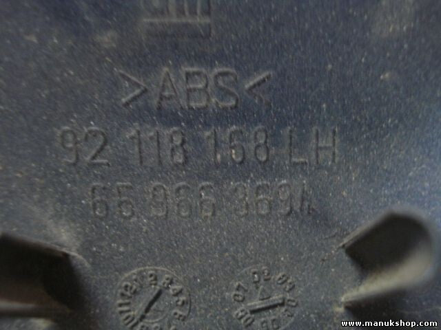 Espejo vivienda Opel Zafira A Astra G GM 92118168 LH 92 118 168 LH 669663694