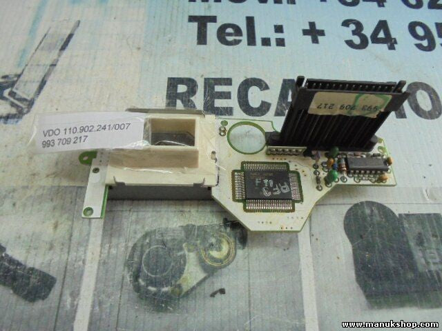 Pantalla del Cuadro instrumentos Audi 80 B4 110902241007 VDO 993709217