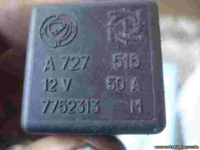 Relè Fiat Marea Alfa Romeo 156 7752313 M A727 516 12V 50A