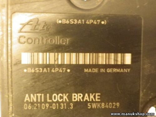 ABS Centralita Opel Agila Suzuki 06210901313 06.2109-0131.3 ATE 5WK84029