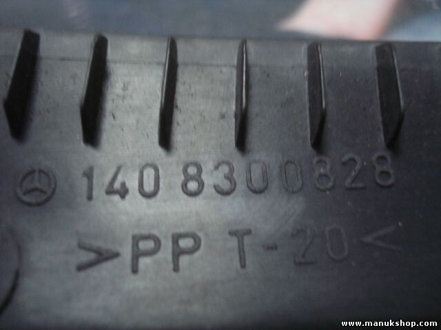 cubierta del limpiaparabrisas Mercedes-Benz W140 600 SE SEL 1408300828